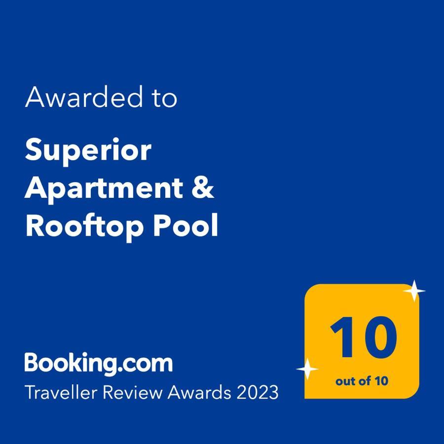 Superior Apartment & Rooftop Pool Vienna Exterior photo